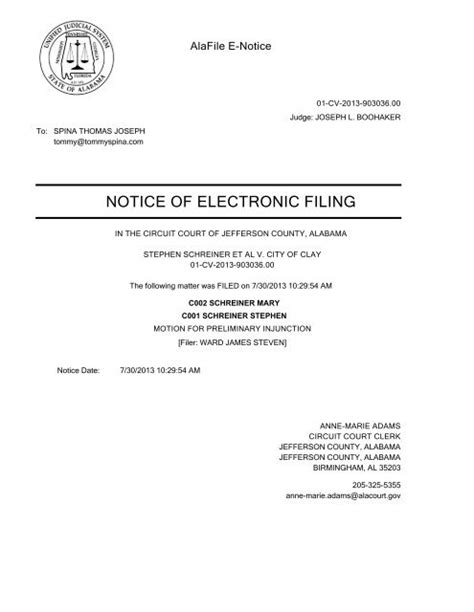 Philippines: Guidance on electronic filing email notification .
